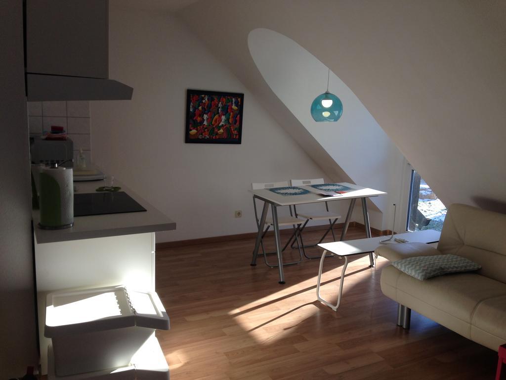 Studio Ochsenfurt Mit Sonnigem Balkon Εξωτερικό φωτογραφία